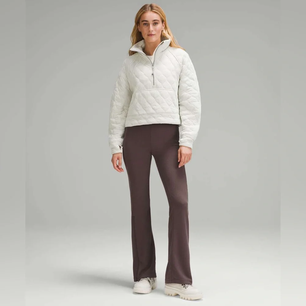 Lululemon✨Scuba Oversized Quilted Half Zip✨Plush Insulated Bone cream✨ NEW✨XL - Picture 5 of 16